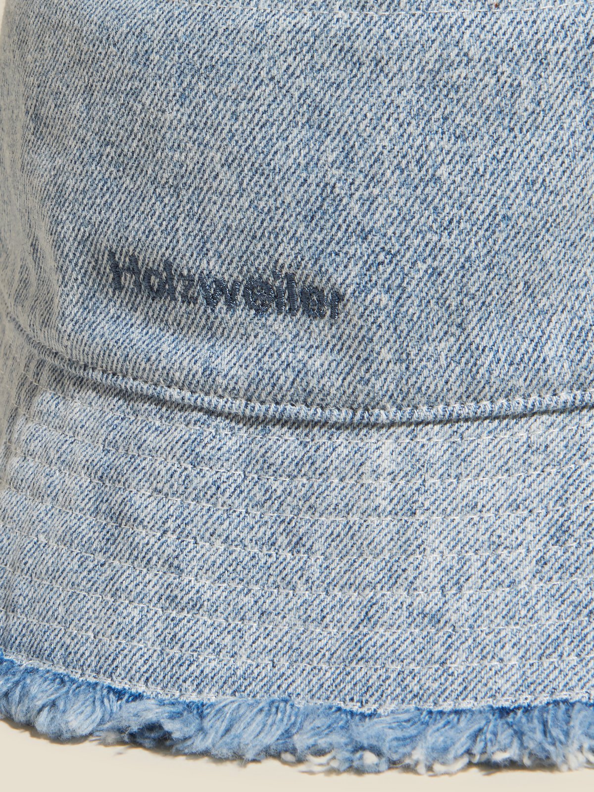 Pafe Denim Bucket Hat - Light Blue