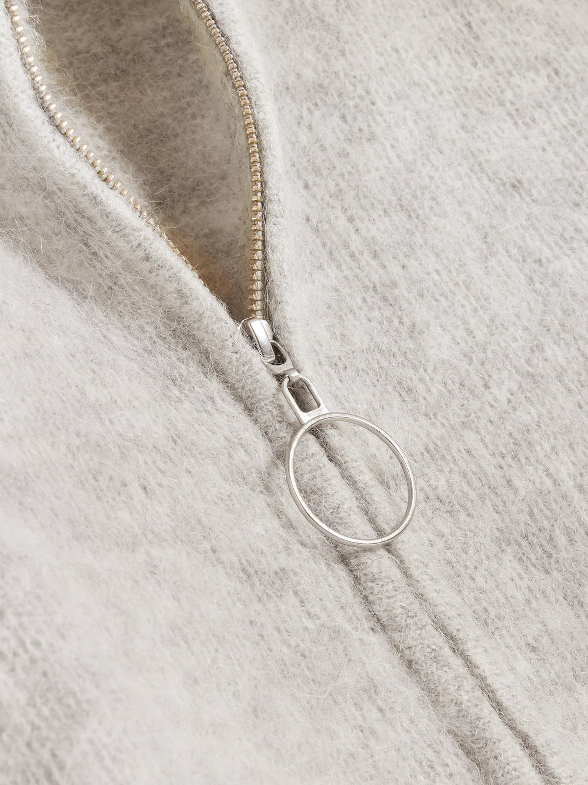 Tine Light Cardigan - Light Grey