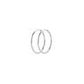 Senorita Hoop 20 - Silver