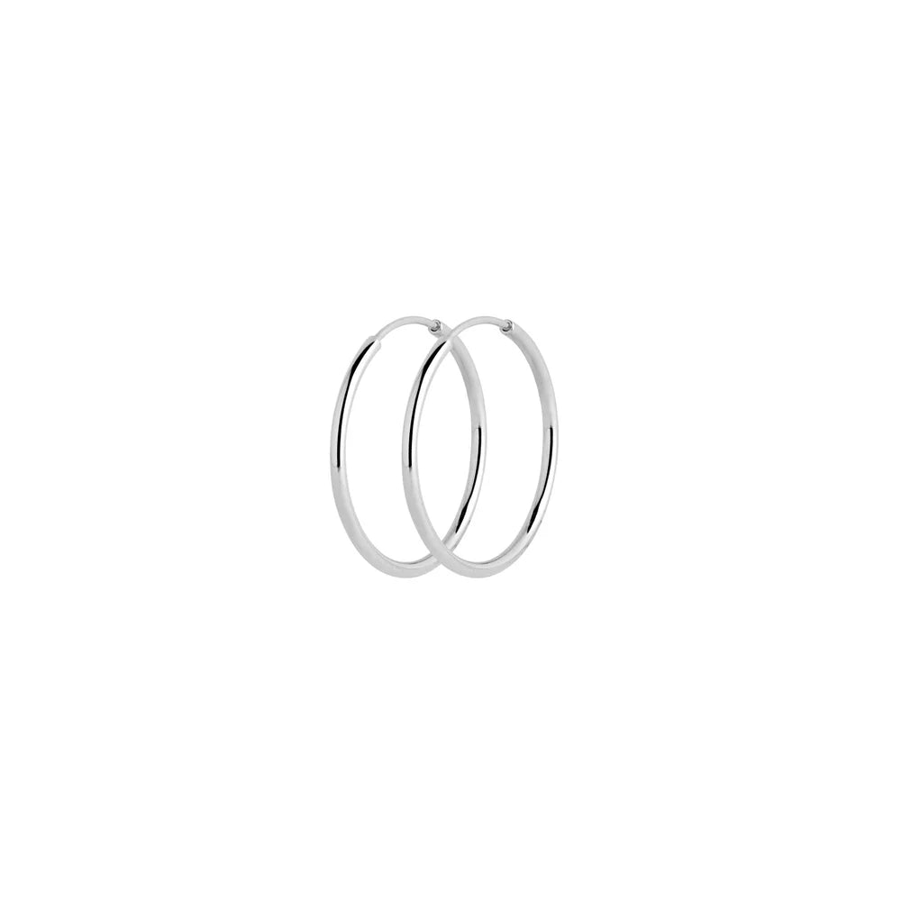 Senorita Hoop 20 - Silver