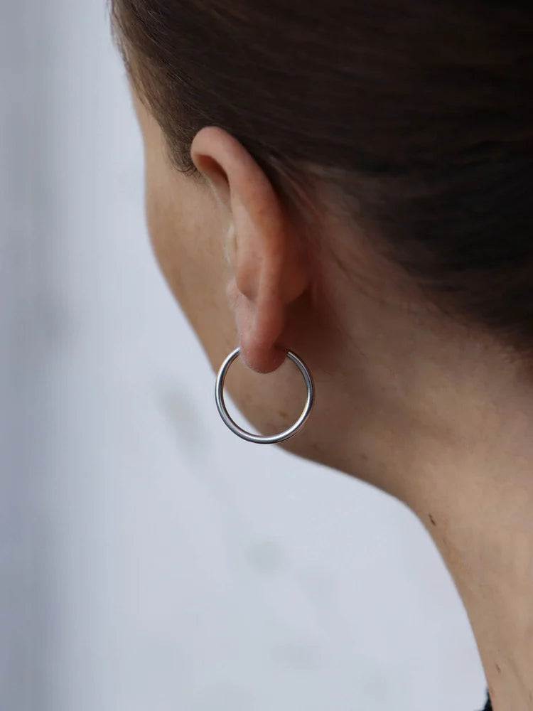 Senorita Hoop 20 - Silver