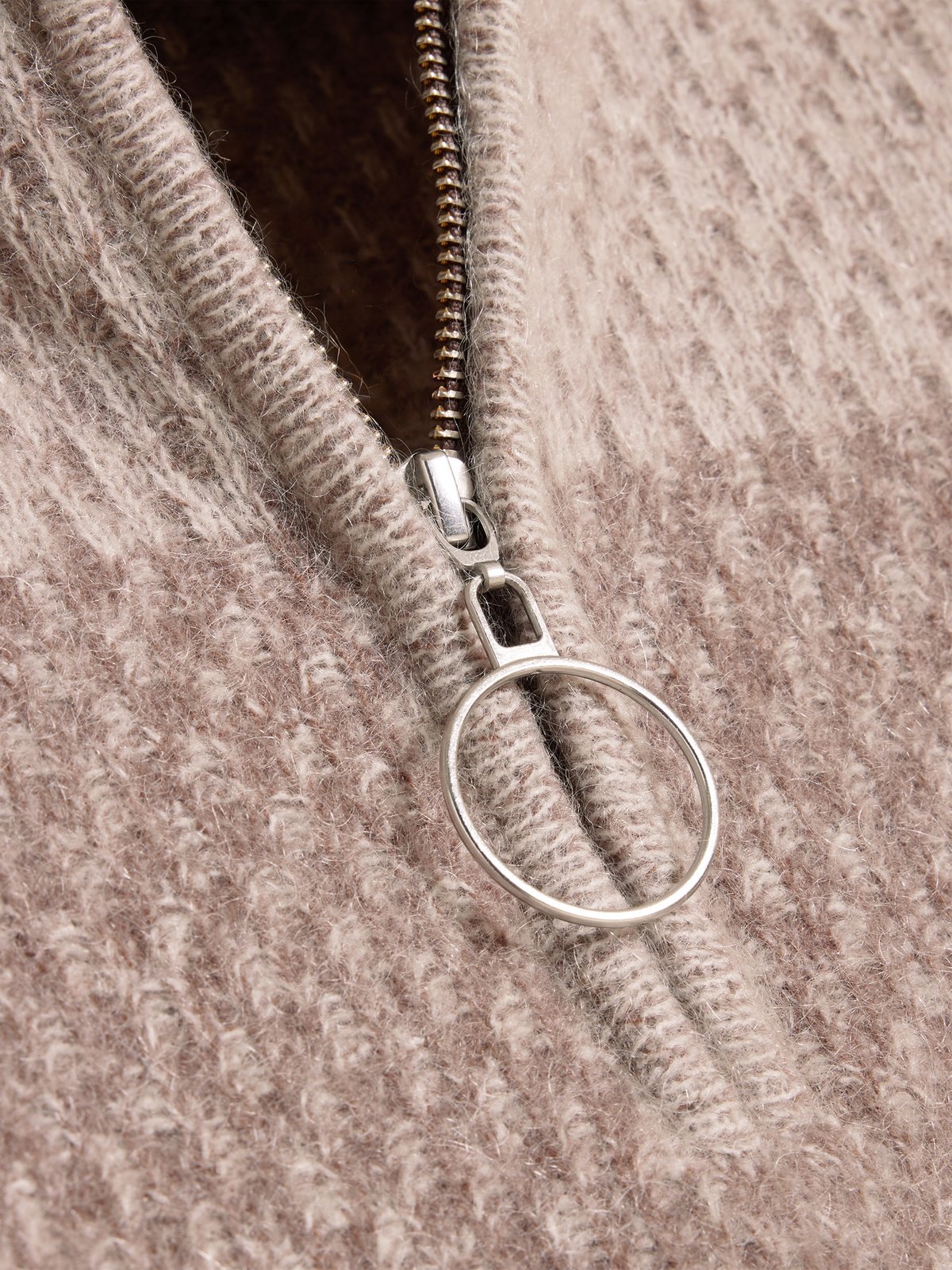 Tine Half Zip - Burgundy