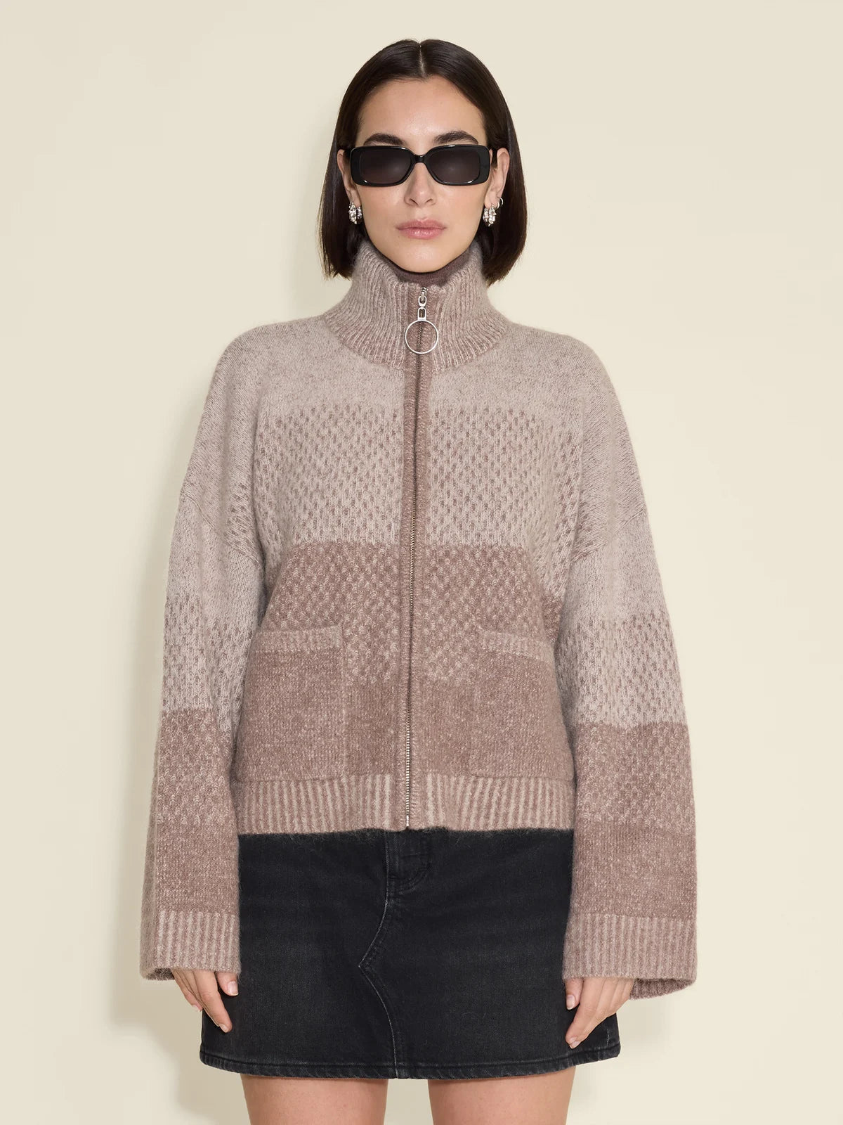 Tine Cardigan - Burgundy