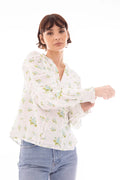 Miriam Blouse - Mint Rose Print