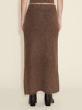 Fure Fluffy Skirt - Dark Brown