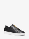 Keaton Zip Slip On - Black