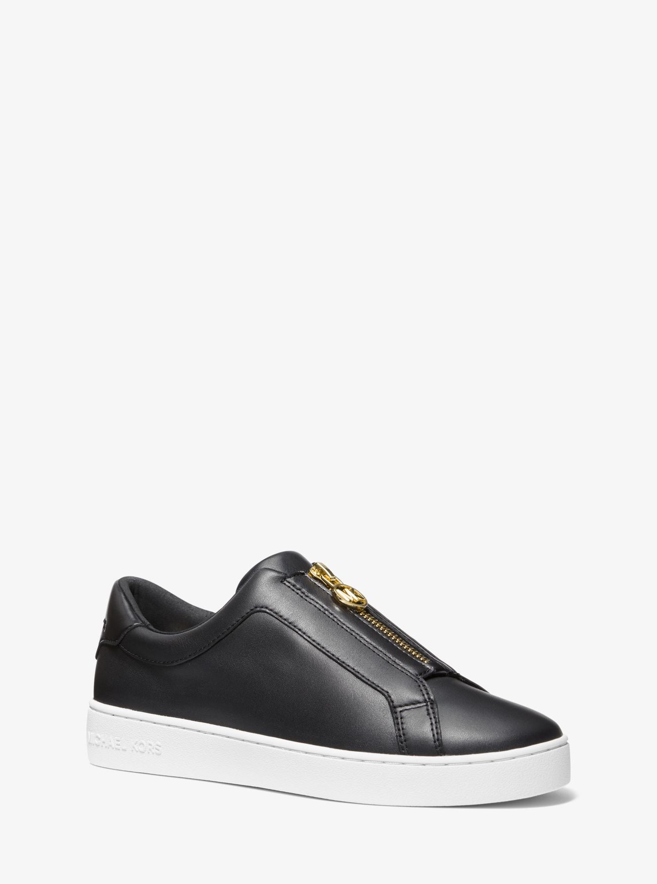 Keaton Zip Slip On - Black