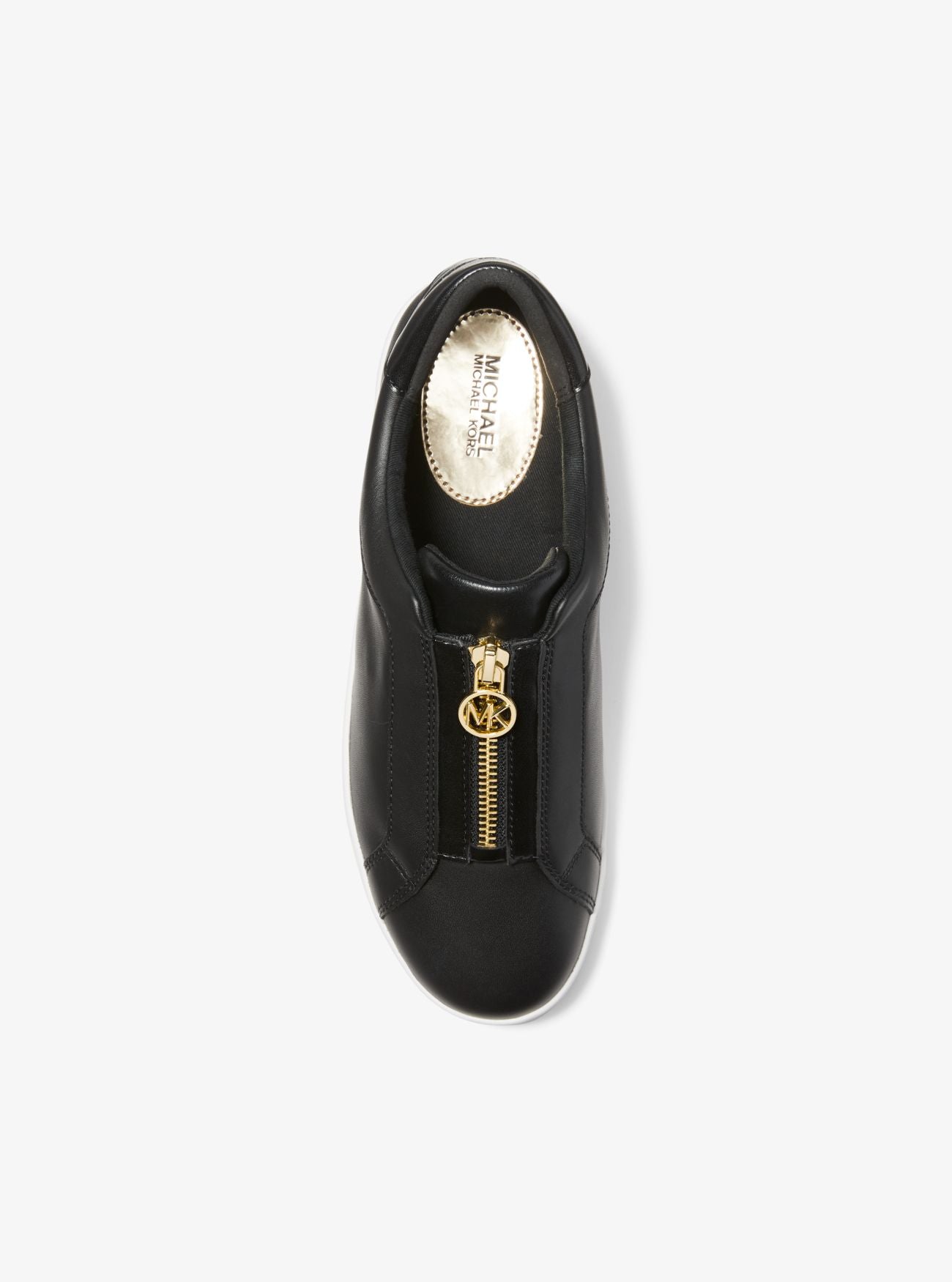 Keaton Zip Slip On - Black