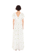Romy Dress - Mint Rose Print