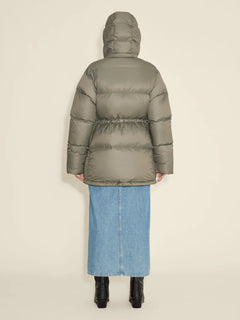 Gia Down Jacket - Lt. Army