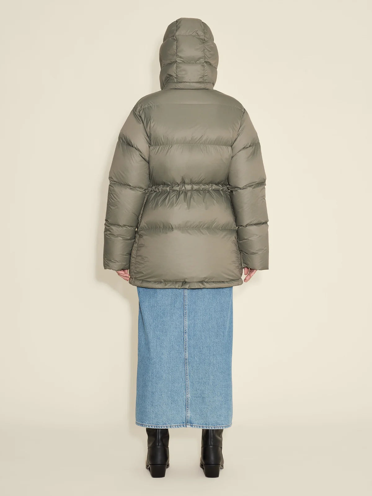 Gia Down Jacket - Lt. Army