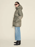 Gia Down Jacket - Lt. Army