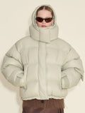 Steilia Short Down Jacket - Lt. Green