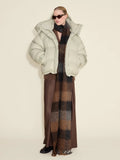 Steilia Short Down Jacket - Lt. Green