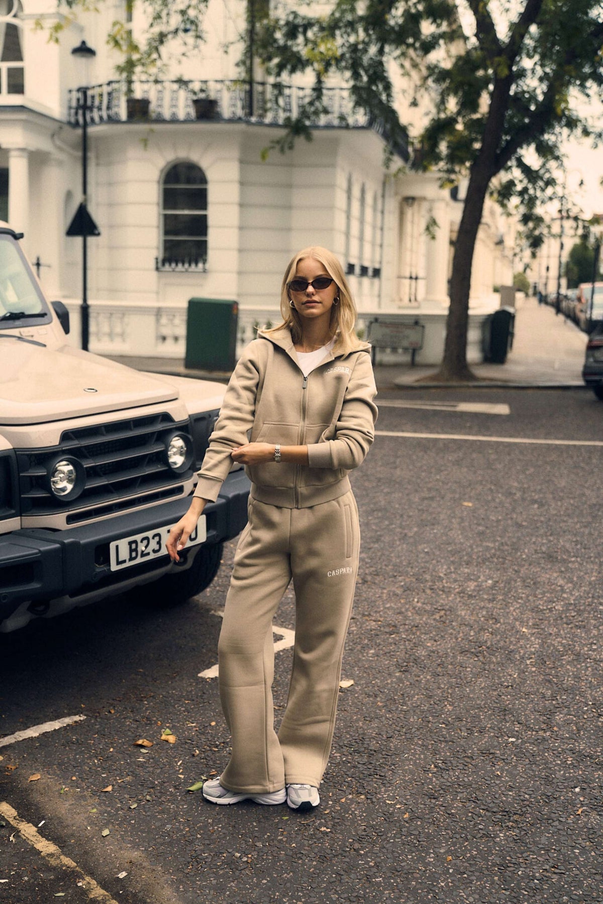 W. Varsity Sl Pants - Sand