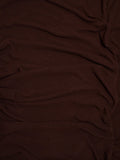 Estella Solid Dress - Dark Brown