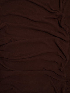 Estella Solid Dress - Dark Brown