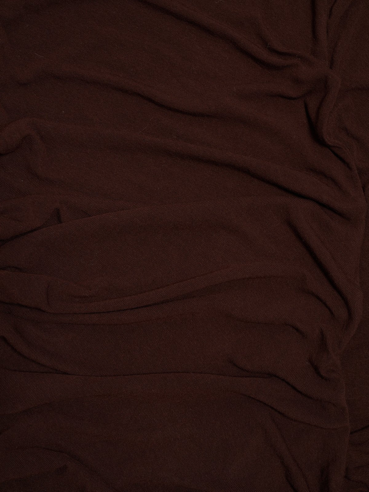 Estella Solid Dress - Dark Brown