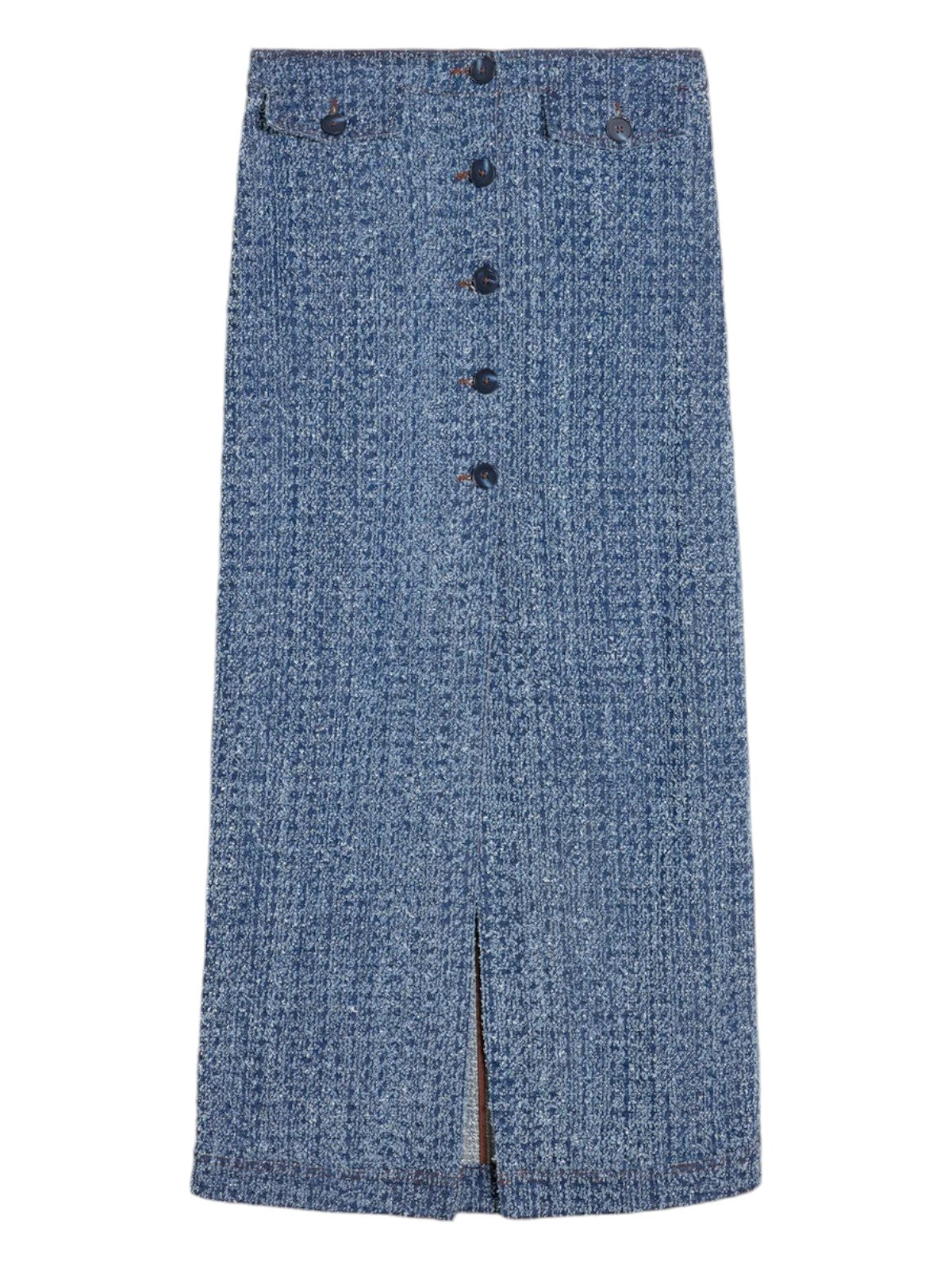Uma Long Skirt - Blue