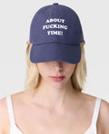 About Fucking Time! Keps - Blå