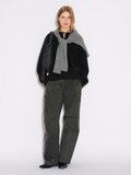 W. Wool Crew - Svart