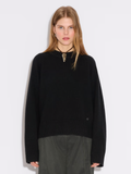 W. Wool Crew - Svart