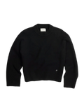 W. Wool Crew - Svart