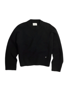 W. Wool Crew - Black