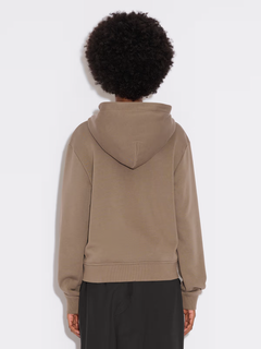 W Regular Light Zip Hoodie - Taupe