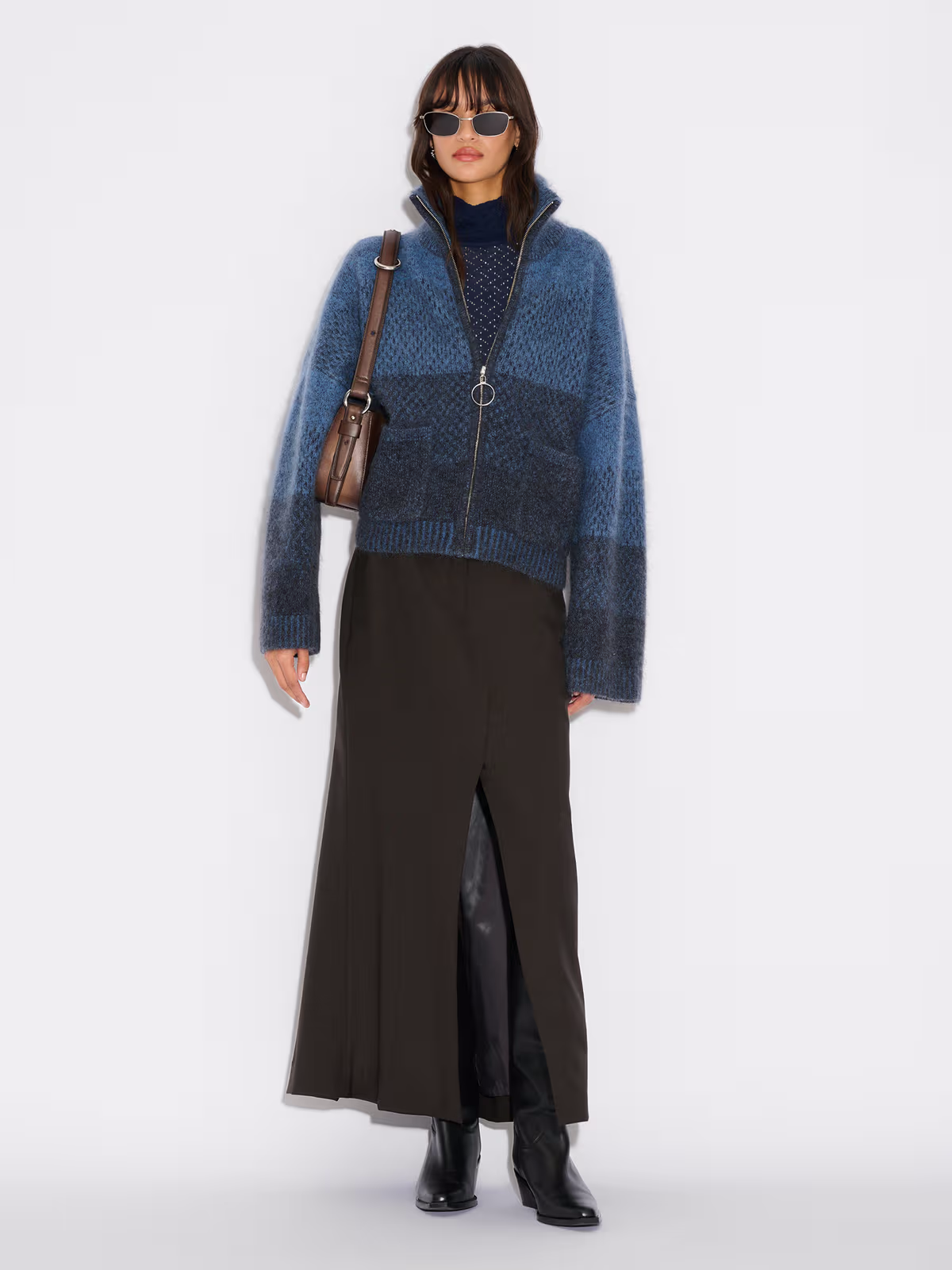 Tine Cardigan - Blue Mix