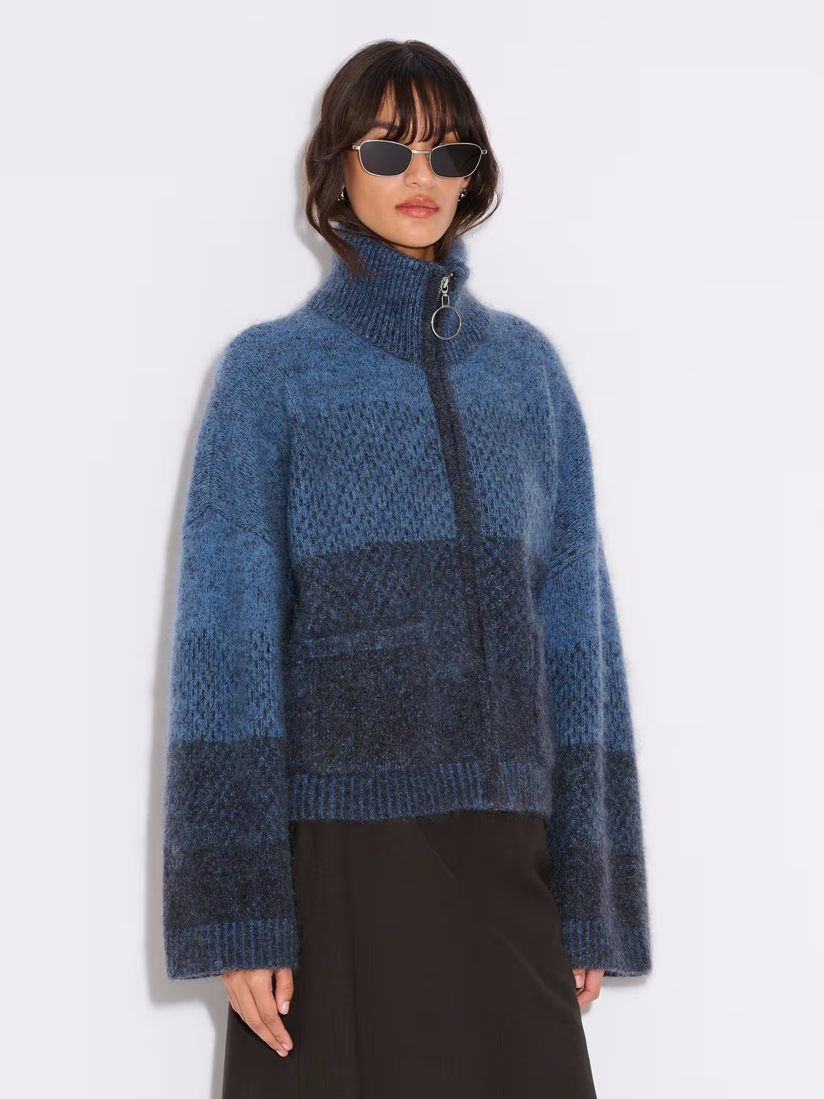 Tine Cardigan - Blue Mix