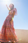 Alexis Long Dress - Pink