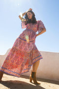 Alexis Long Dress - Pink