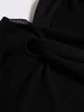 Moon Draped Ls - Black