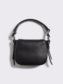 Bud Leather Bag Mini - Black