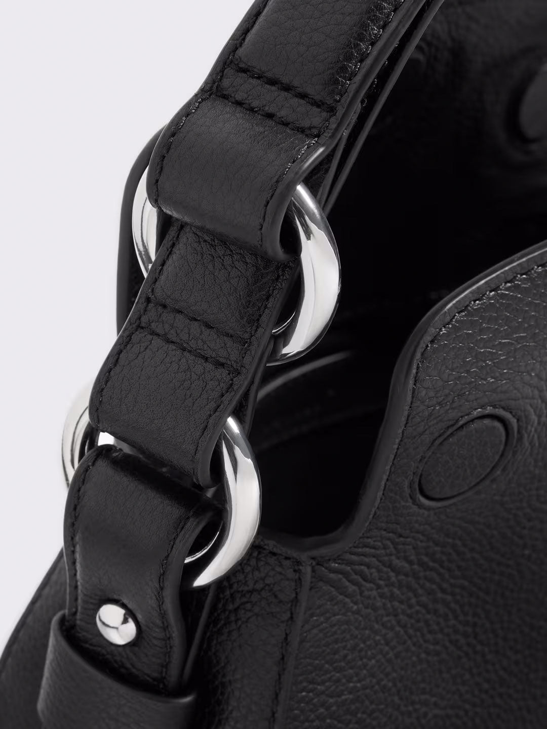 Bud Leather Bag Mini - Svart