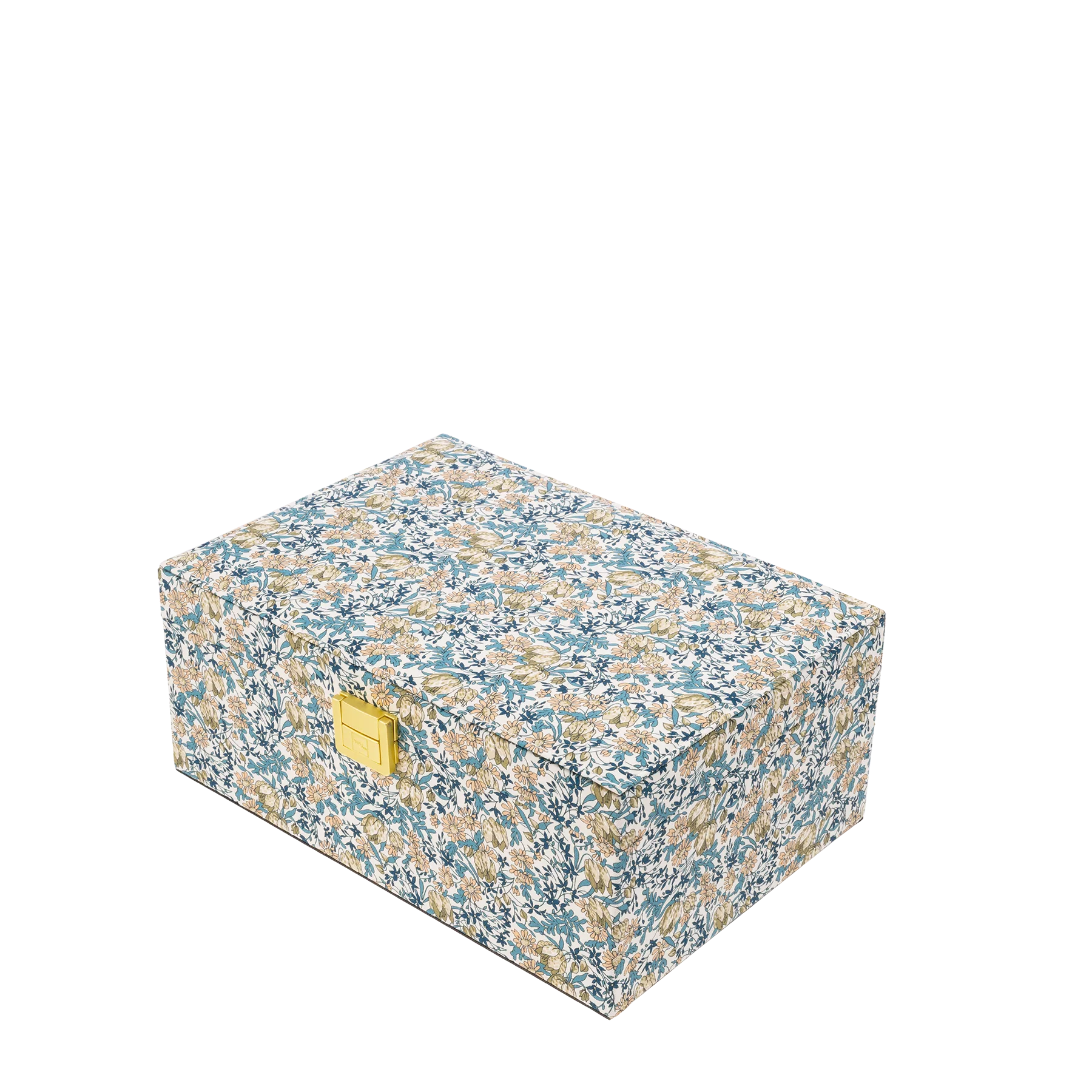 Bon Dep Smyckeskrin Jewelry Box Square Mw Liberty - Francesca Tulip