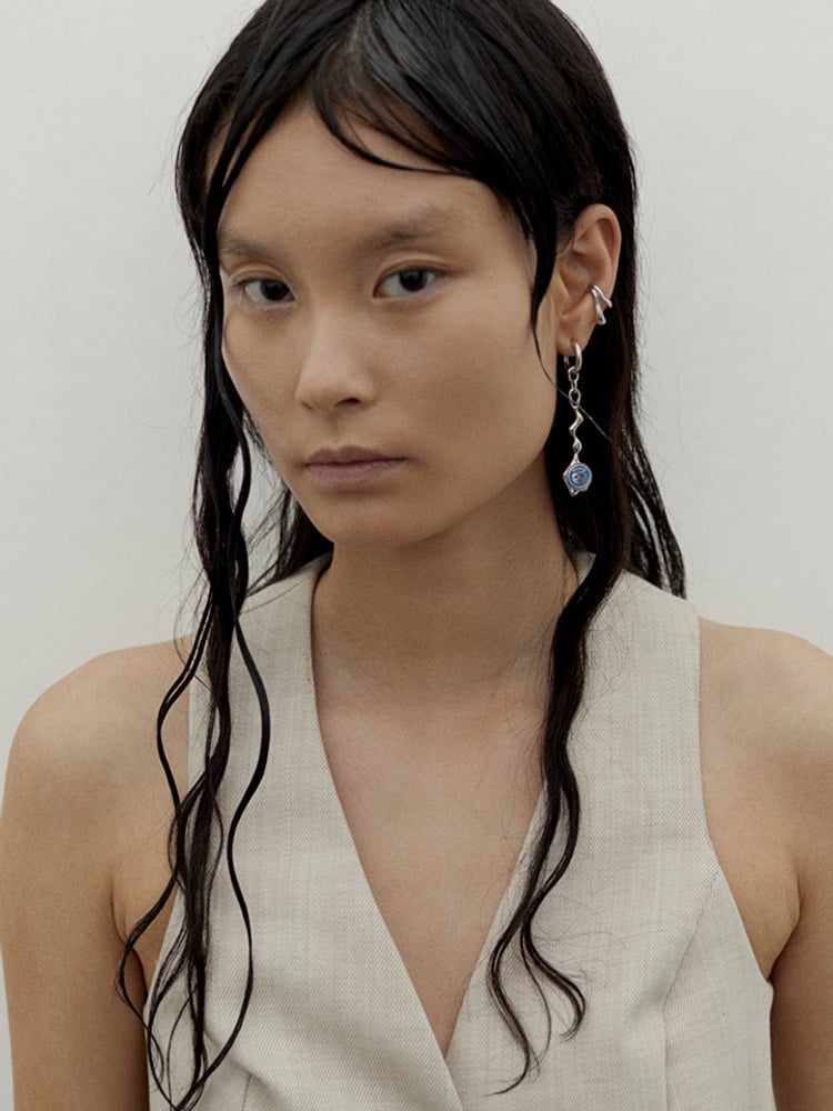 River Earcuff - Silver