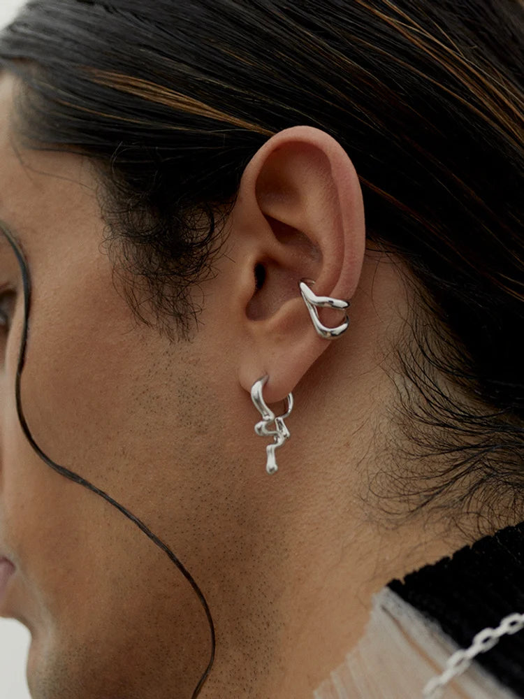 River Earcuff - Silver