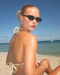 Edge Hoops - Silver
