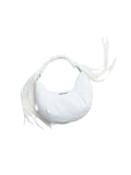Cocoon Denim Micro Bag - Vit