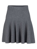 Triny Merino Skirt - Grey Melange