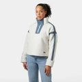 W Imperial Pile Zip Pullover - Snow
