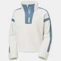 W Imperial Pile Zip Pullover - Snow