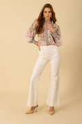 Hanna Silk Blouse - Pink