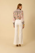 Hanna Silk Blouse - Pink