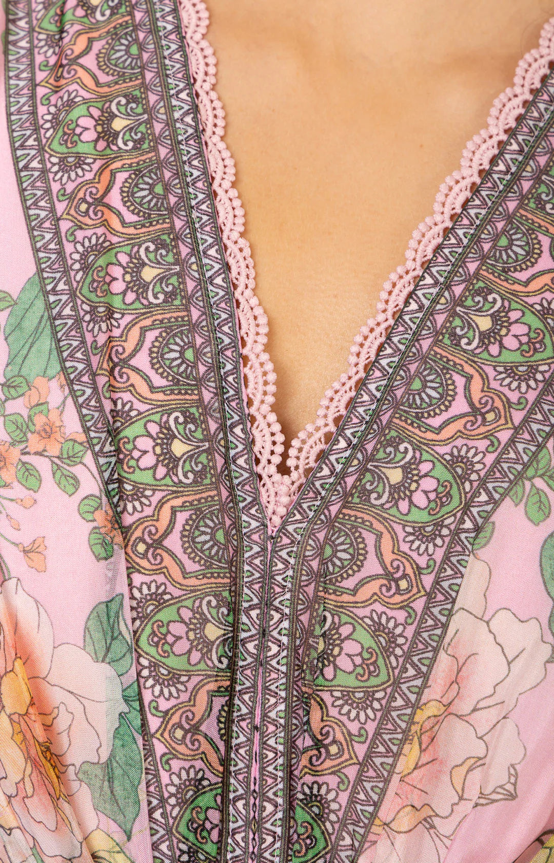 Alanna Långklänning - Rosa