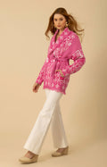Capri Cardigan Short - Rosa