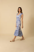 Alia Dress - Navy