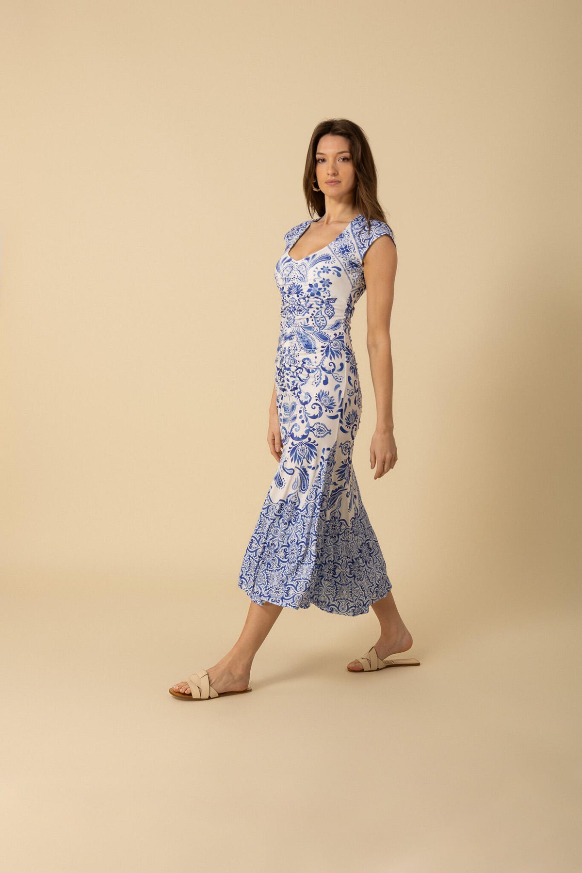 Alia Dress - Navy
